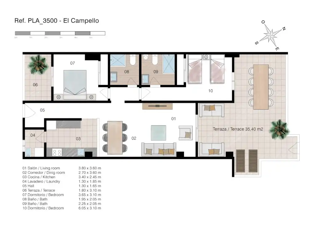 Ground floor for sale in El Campello  with Air Conditioner, Terrace and Swimming Pool