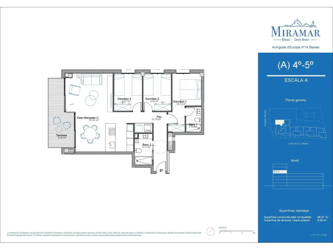Appartement avec piscine à vendre à Avenida Europa 14, imagen 8