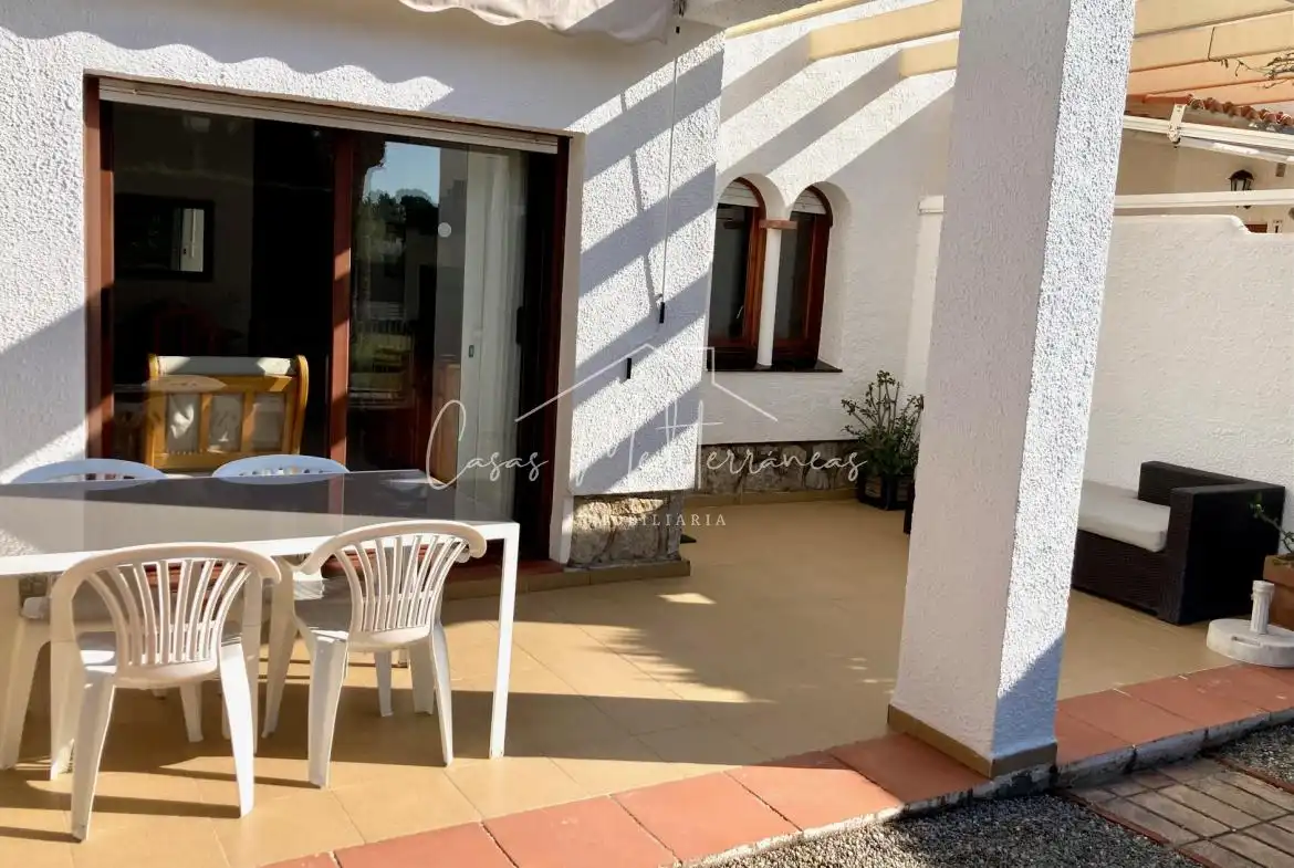 Terraza de Casa adosada de alquiler en Vandellòs i l'Hospitalet de l'Infant con Jardín privado, Terraza y Amueblado
