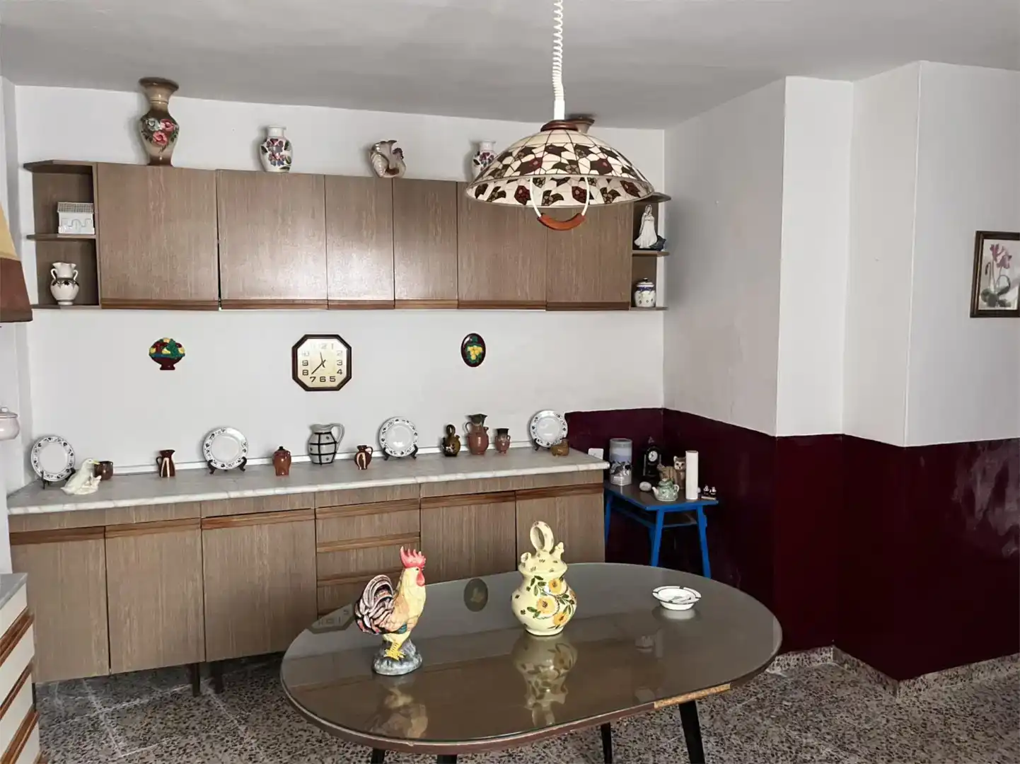 Cuina de Casa adosada en venda en Baza amb Balcó