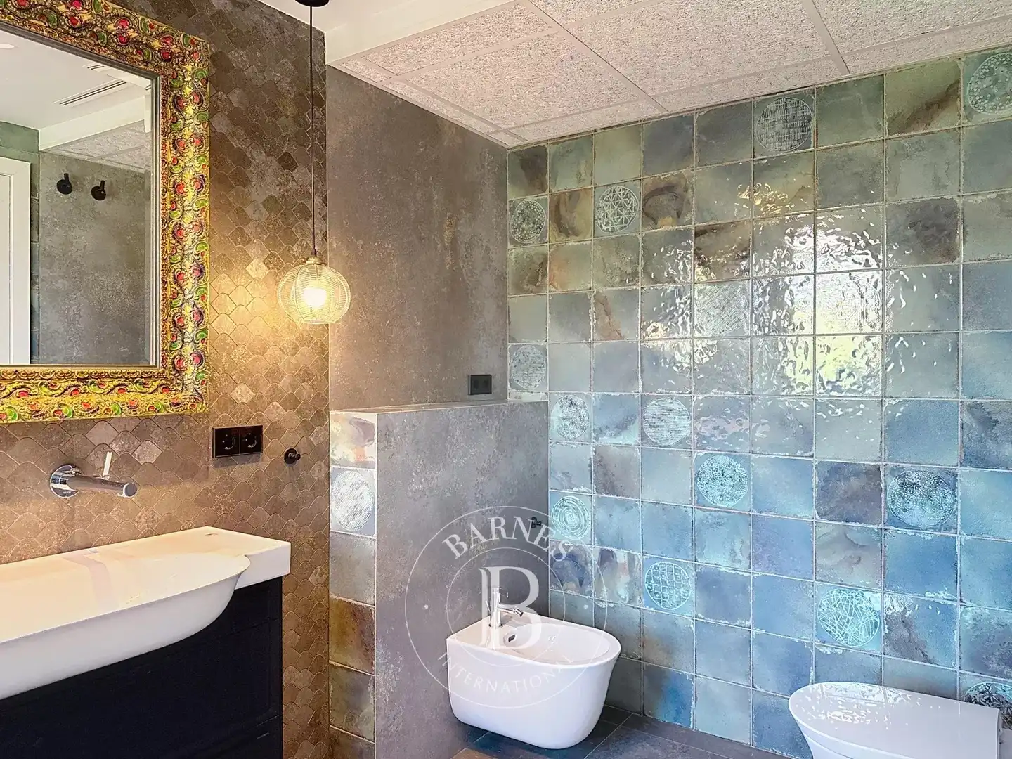 Bathroom of Houses for sale in Sant Andreu de Llavaneres  with Air Conditioner, Heating and Private garden