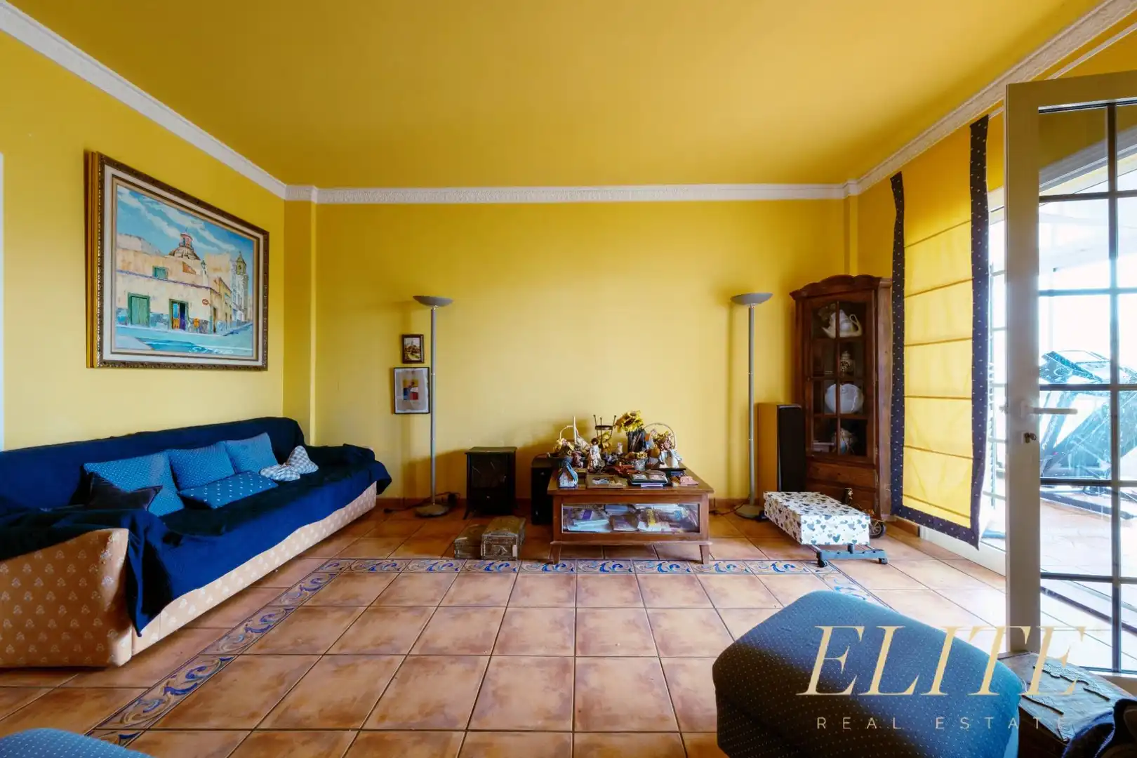 Sala d'estar de Casa o xalet en venda en Santa Brígida amb Aire condicionat, Jardí privat i Terrassa