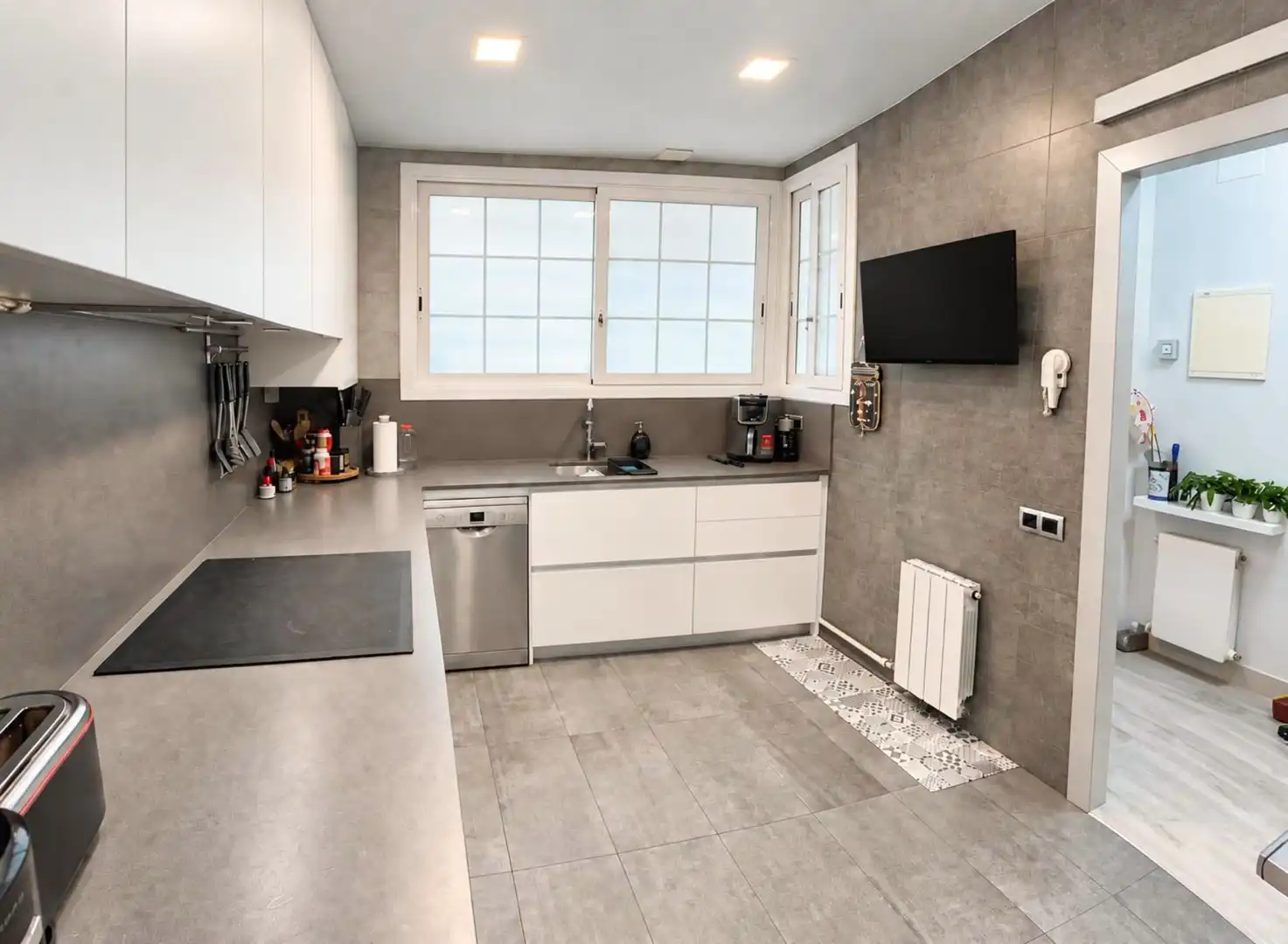 Cocina de Casa adosada en venta en Sant Andreu