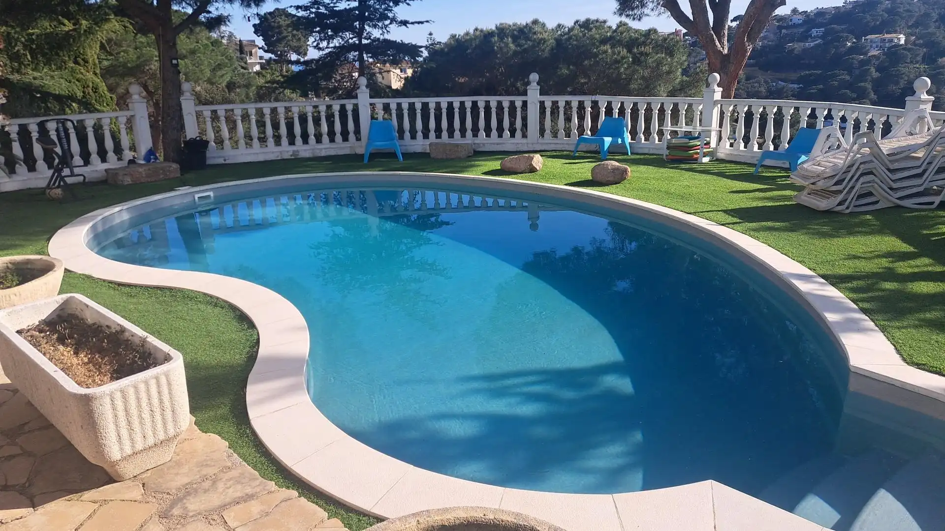 Piscina de Casa o xalet en venda en Lloret de Mar amb Jardí privat, Terrassa i Traster