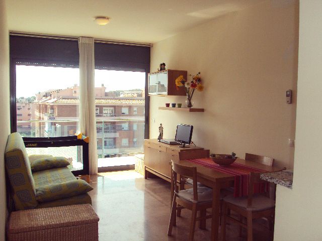 Living room of Flat for sale in Lloret de Mar  with Air Conditioner, Private garden and Terrace