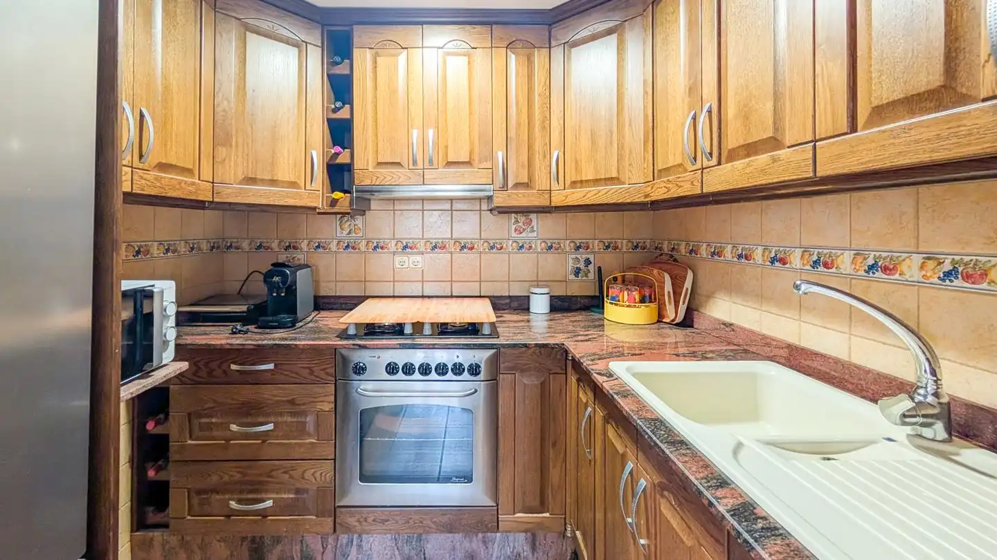 Cocina de Casa adosada en venta en Santa Pola con Aire acondicionado, Terraza y Amueblado