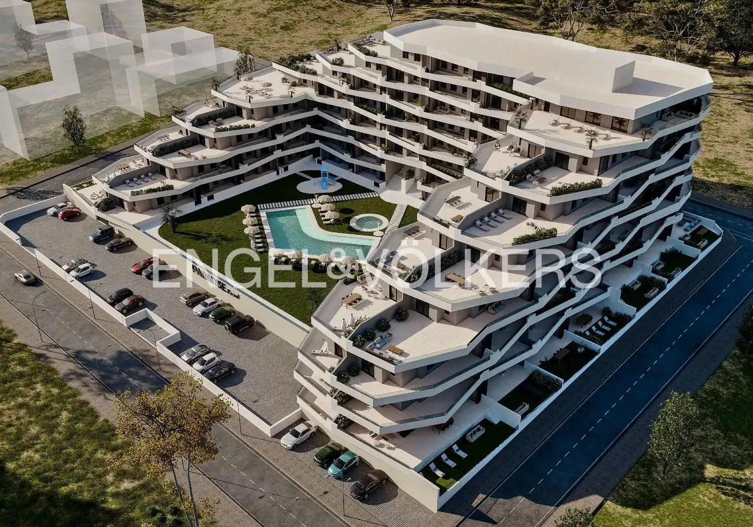 Vista exterior de Pis en venda en San Miguel de Salinas amb Aire condicionat, Calefacció i Terrassa
