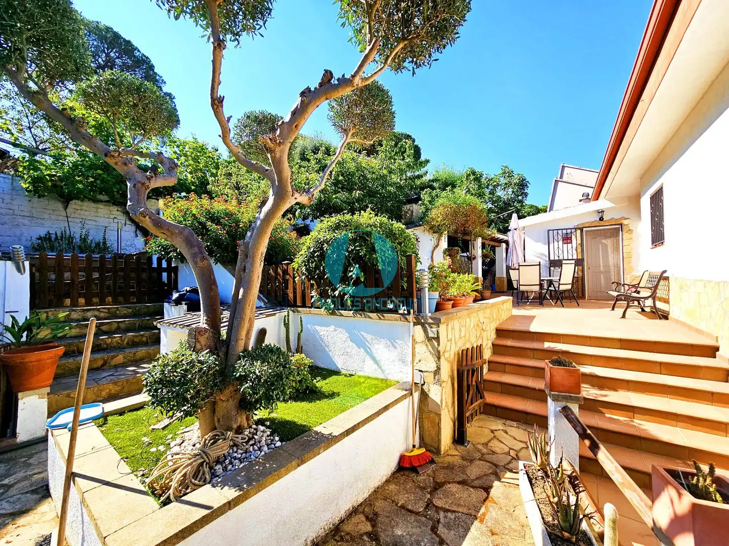 Jardí de Casa o xalet en venda en Dosrius amb Aire condicionat, Jardí privat i Terrassa