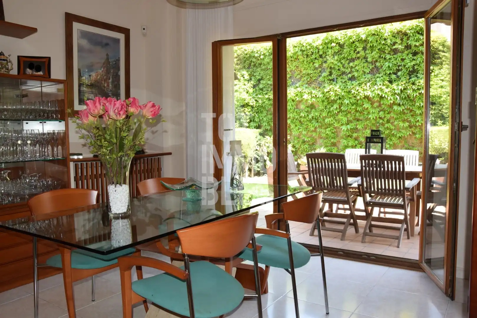 Dining room of Detached homes for sale in Girona  with Heating and Balcony