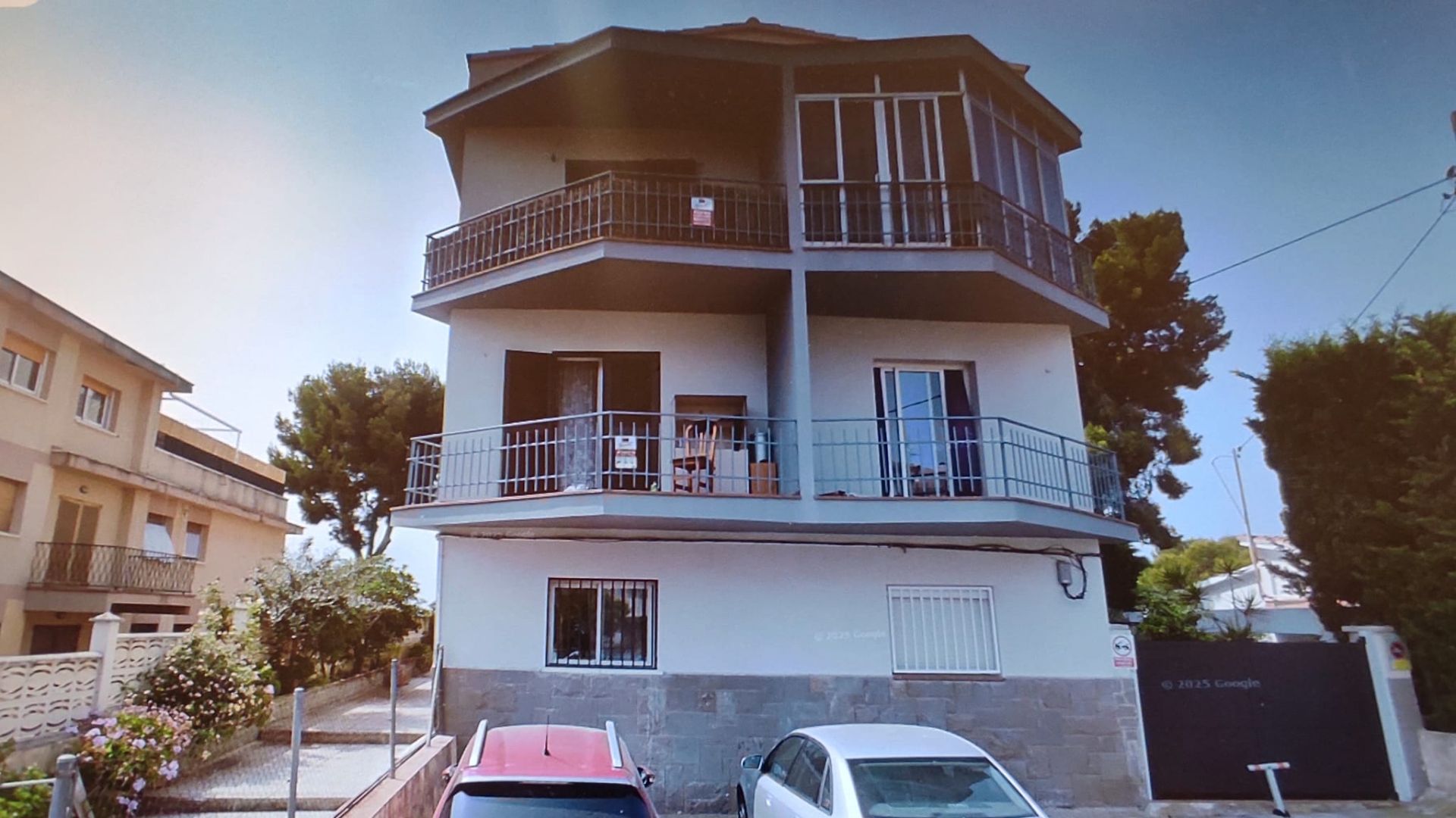 Exterior view of Planta baja for sale in Calafell  with Parquet flooring, Terrace and Furnished