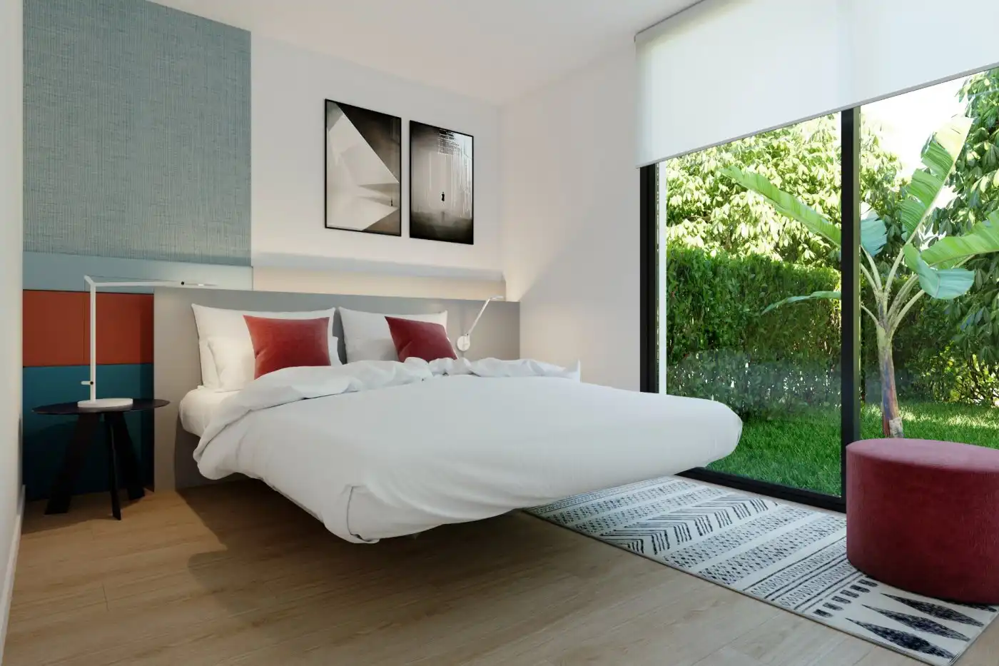 Habitación de Casa o chalet en venta en Monforte del Cid con Aire acondicionado, Calefacción y Jardín privado