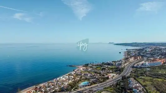 Exterior view of Detached homes for sale in Estepona  with Air Conditioner, Heating and Terrace