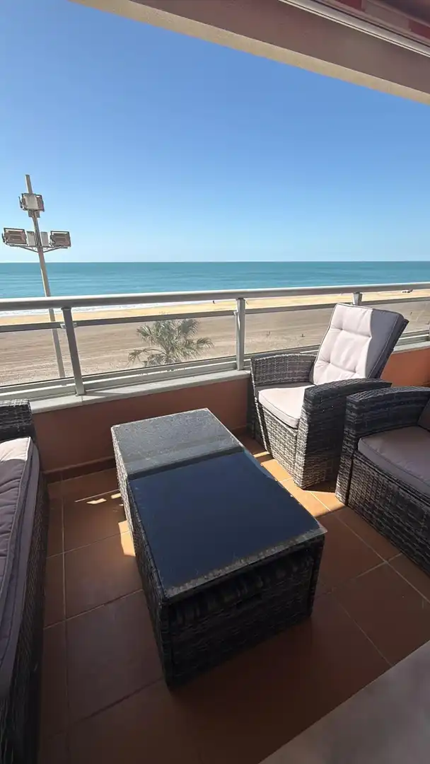 Terraza de Piso de alquiler en Cádiz con Aire acondicionado, Calefacción y Terraza
