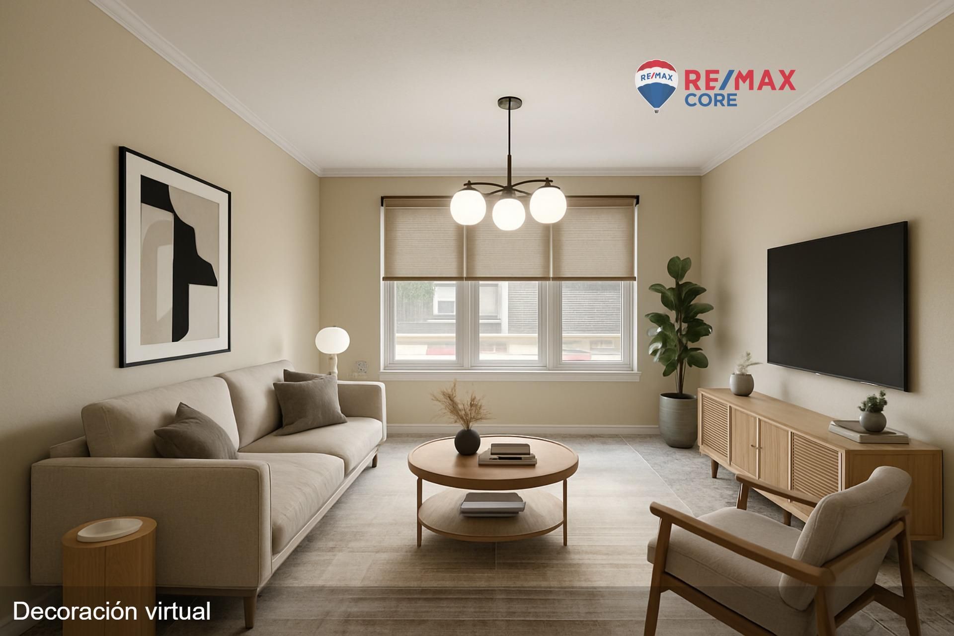 Sala de estar de Piso en venta en Badajoz Capital con Aire acondicionado