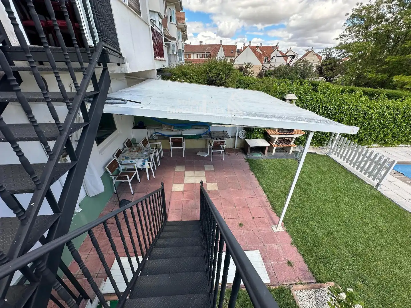 Terraza de Casa adosada en venta en Cabrerizos con Calefacción, Terraza y Piscina