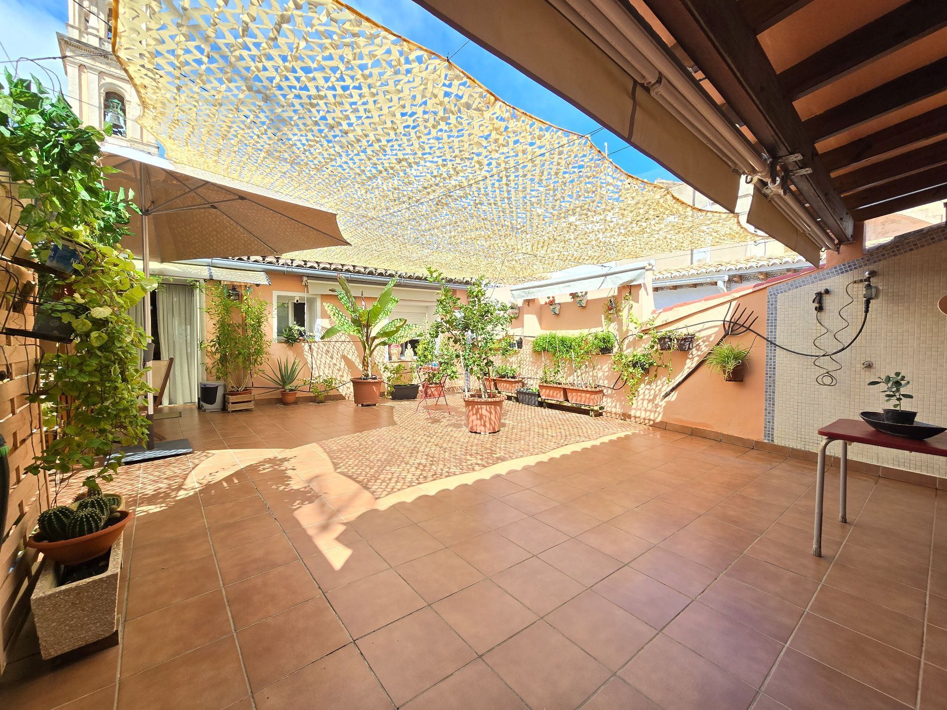 Terrace of Single-family semi-detached for sale in Almoines  with Air Conditioner, Heating and Terrace