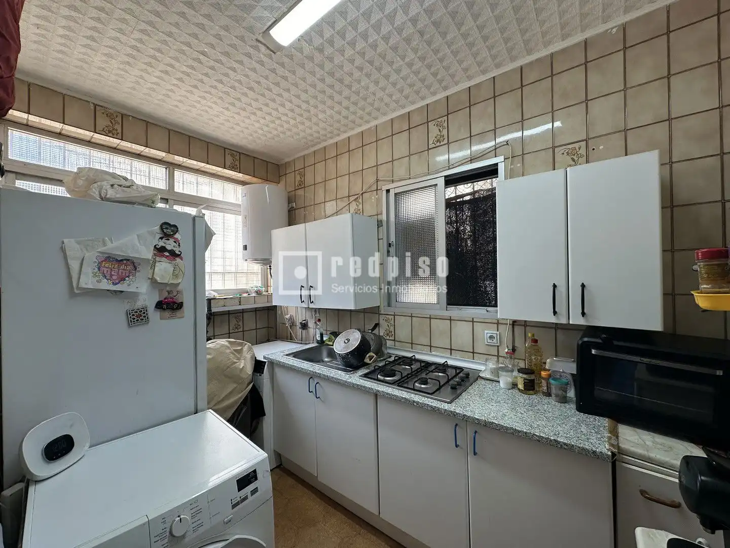 Küche von Wohnung zum Verkauf in Málaga mit Klimaanlage, Heizung und Terrasse