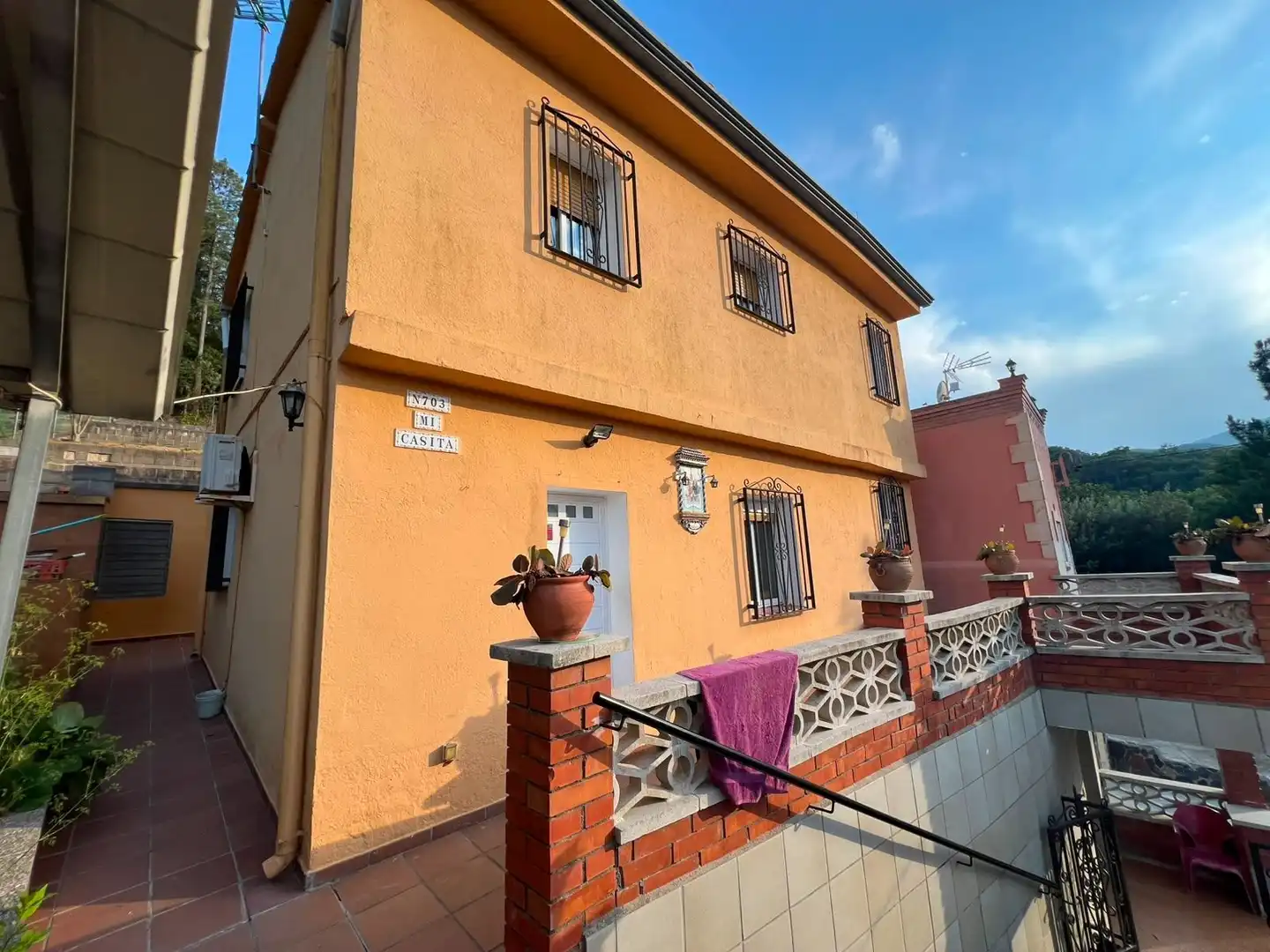 Vista exterior de Casa o xalet en venda en Tordera amb Aire condicionat