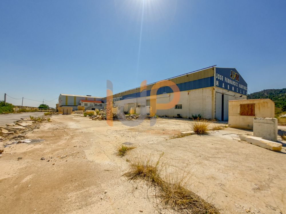 Exterior view of Industrial buildings for sale in Purchena