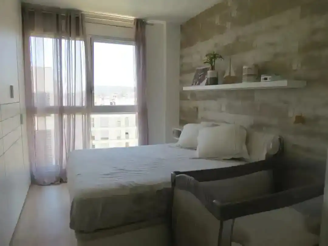Bedroom of Attic for sale in Mataró  with Air Conditioner, Heating and Private garden