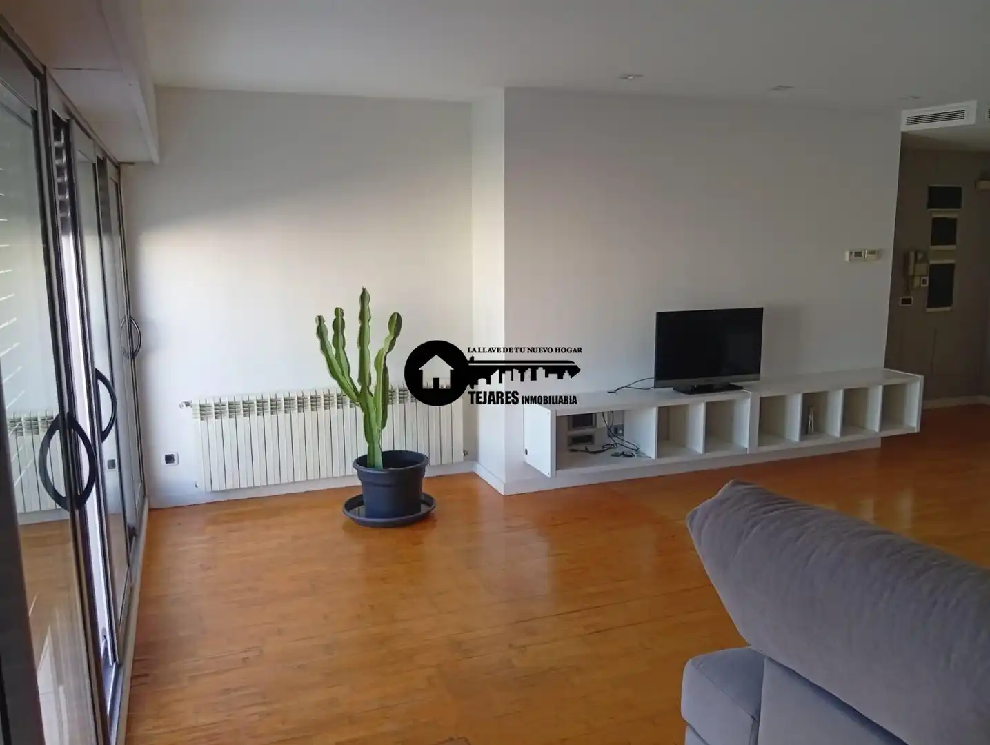 Sala de estar de Piso de alquiler en Albacete con Aire acondicionado, Calefacción y Terraza