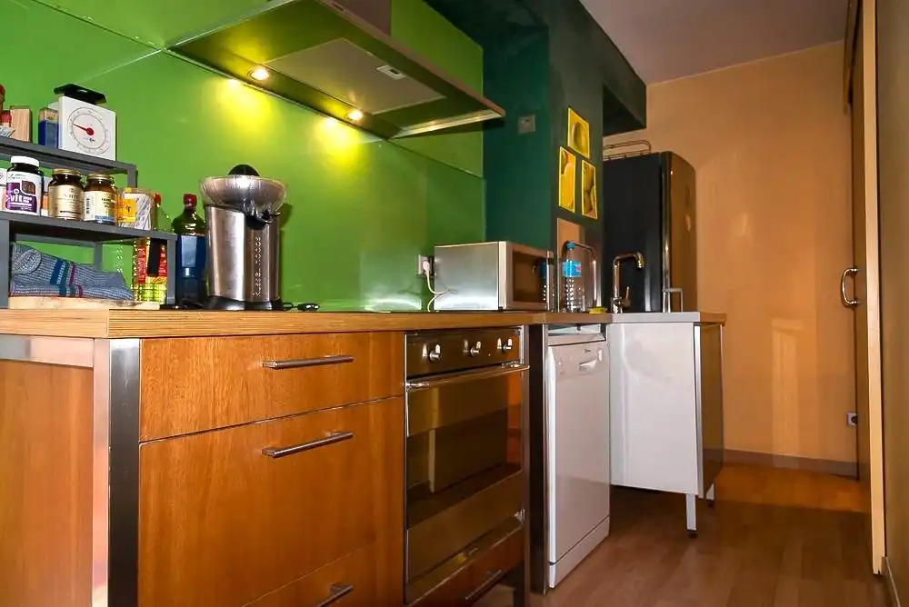 Cocina de Dúplex en venta en Barcelona con Aire acondicionado, Parquet y Terraza