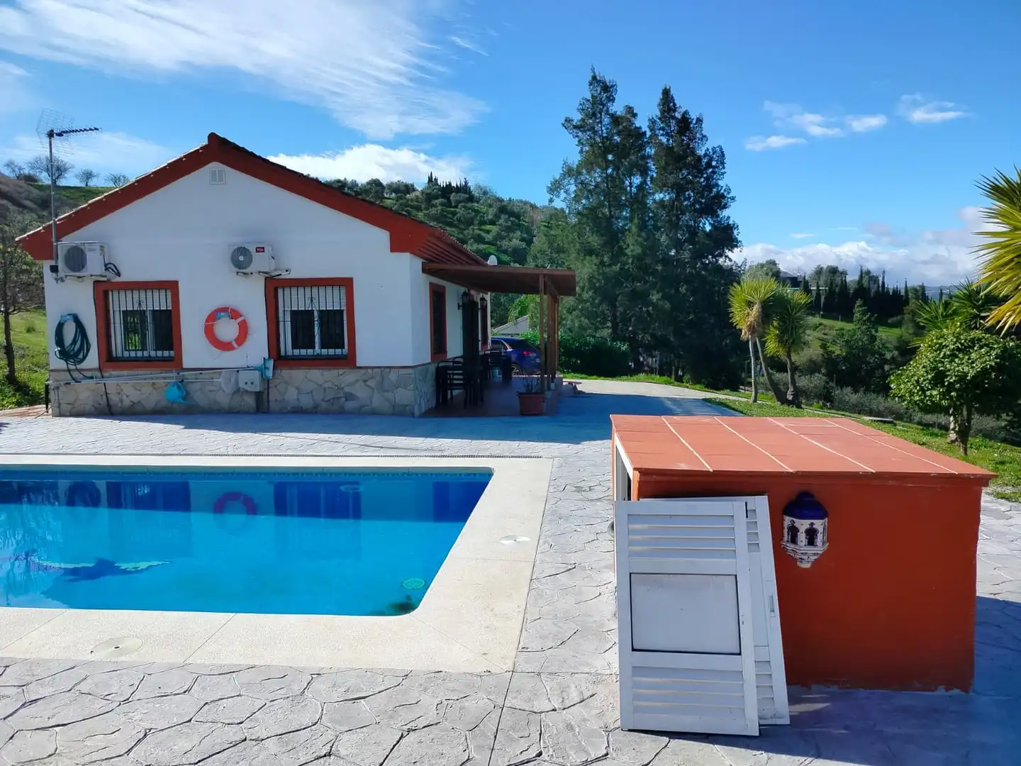 Piscina de Finca rústica en venta en Coín con Piscina comunitaria