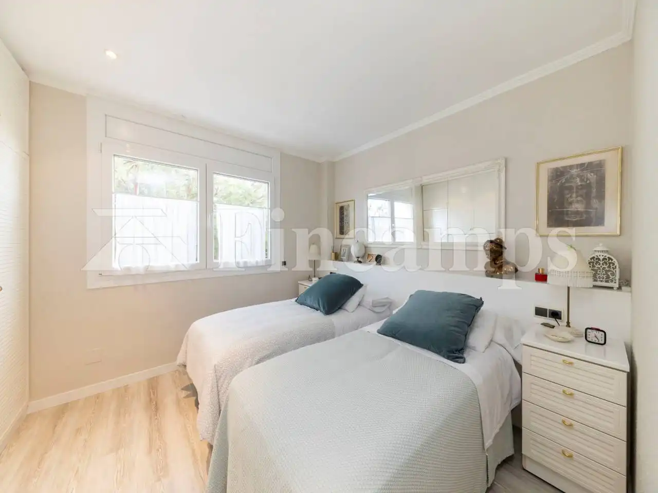 Bedroom of Flat for sale in Sant Quirze del Vallès  with Air Conditioner, Heating and Parquet flooring