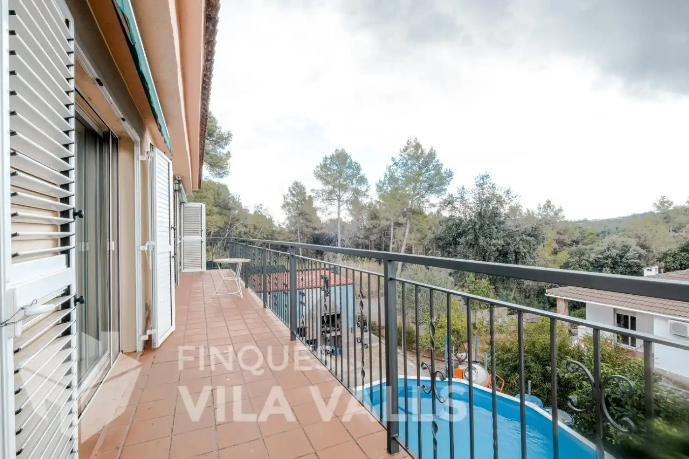 Terraza de Casa o chalet en venta en Bigues i Riells del Fai con Calefacción, Jardín privado y Terraza