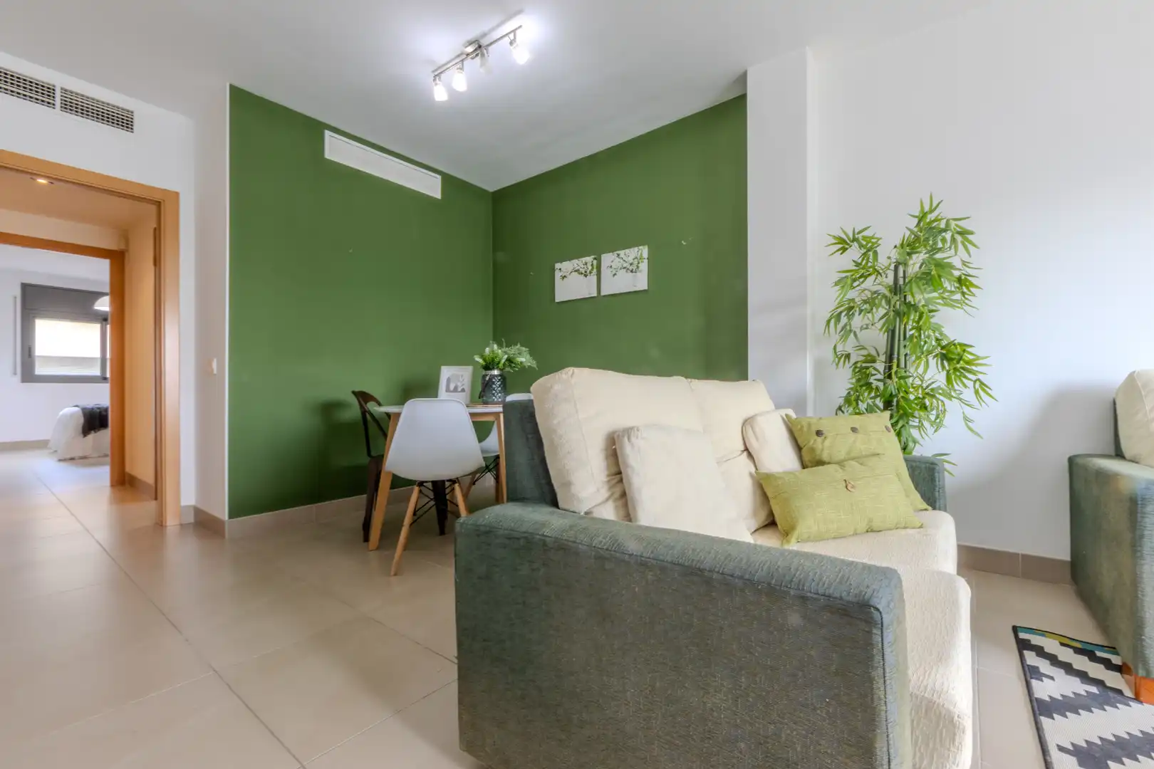 Sala d'estar de Pis en venda en Els Pallaresos amb Aire condicionat, Terrassa i Forn