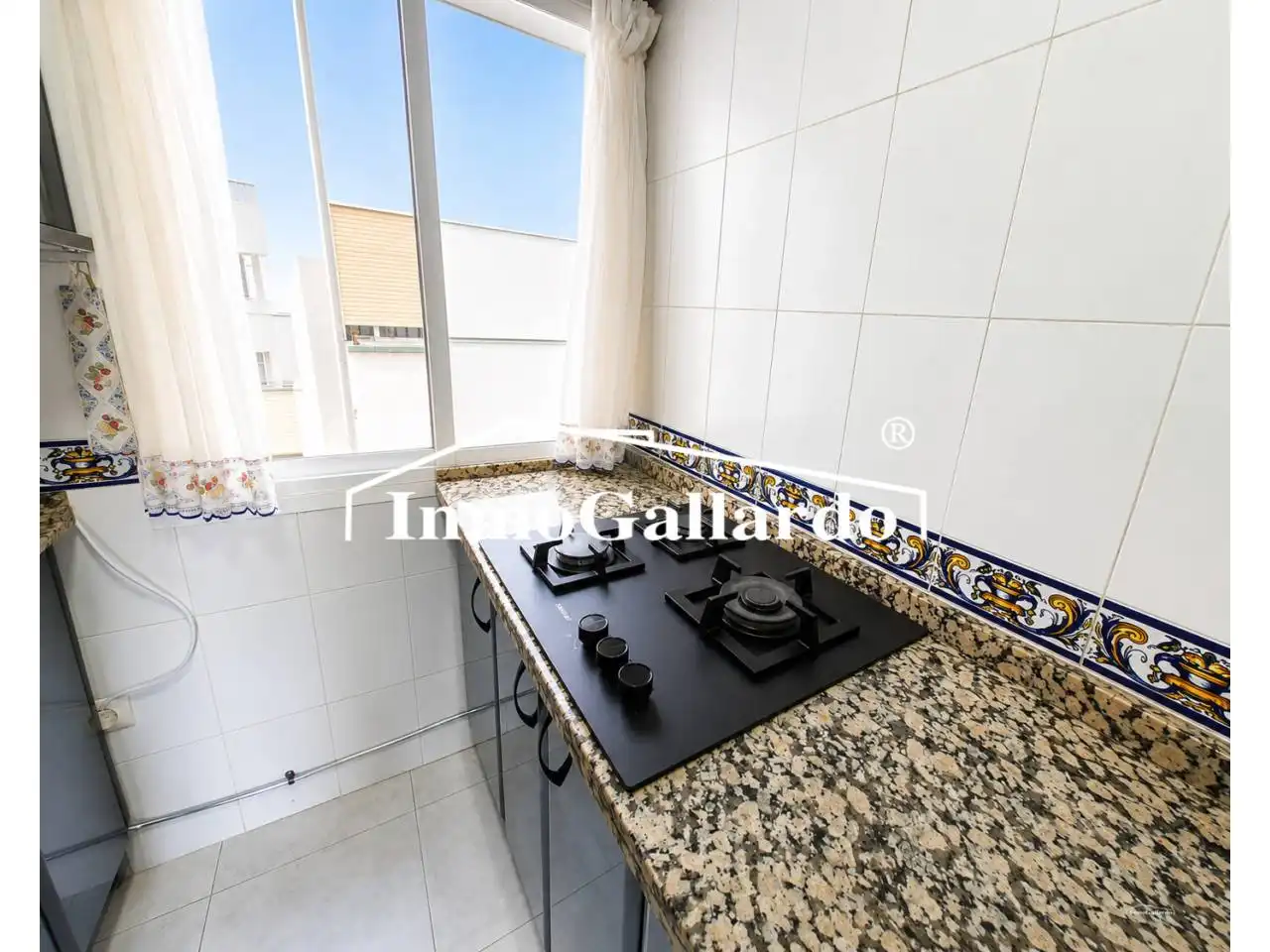Küche von Wohnung zur Miete in Rincón de la Victoria mit Balkon