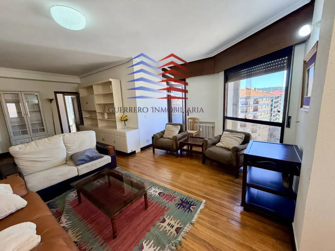 Sala de estar de Piso de alquiler en Ourense Capital  con Calefacción, Parquet y Trastero