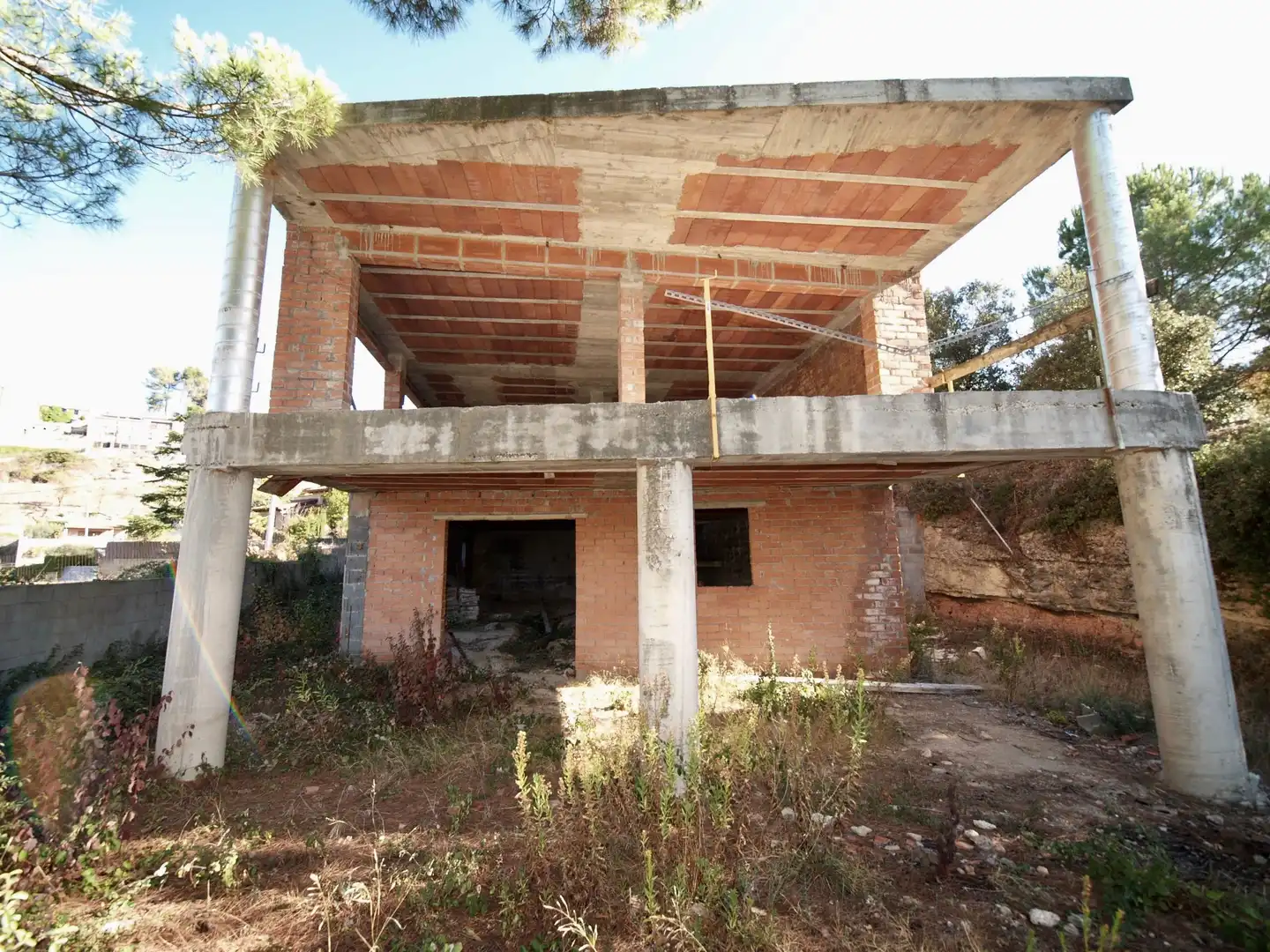 Vista exterior de Casa o xalet en venda en Talamanca amb Jardí privat, Terrassa i Balcó