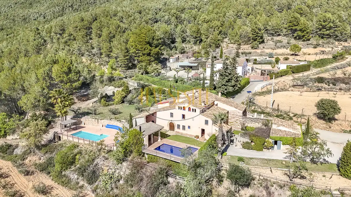 Casa rústica amb terrassa en venda a Torrelles de Foix, imagen 55
