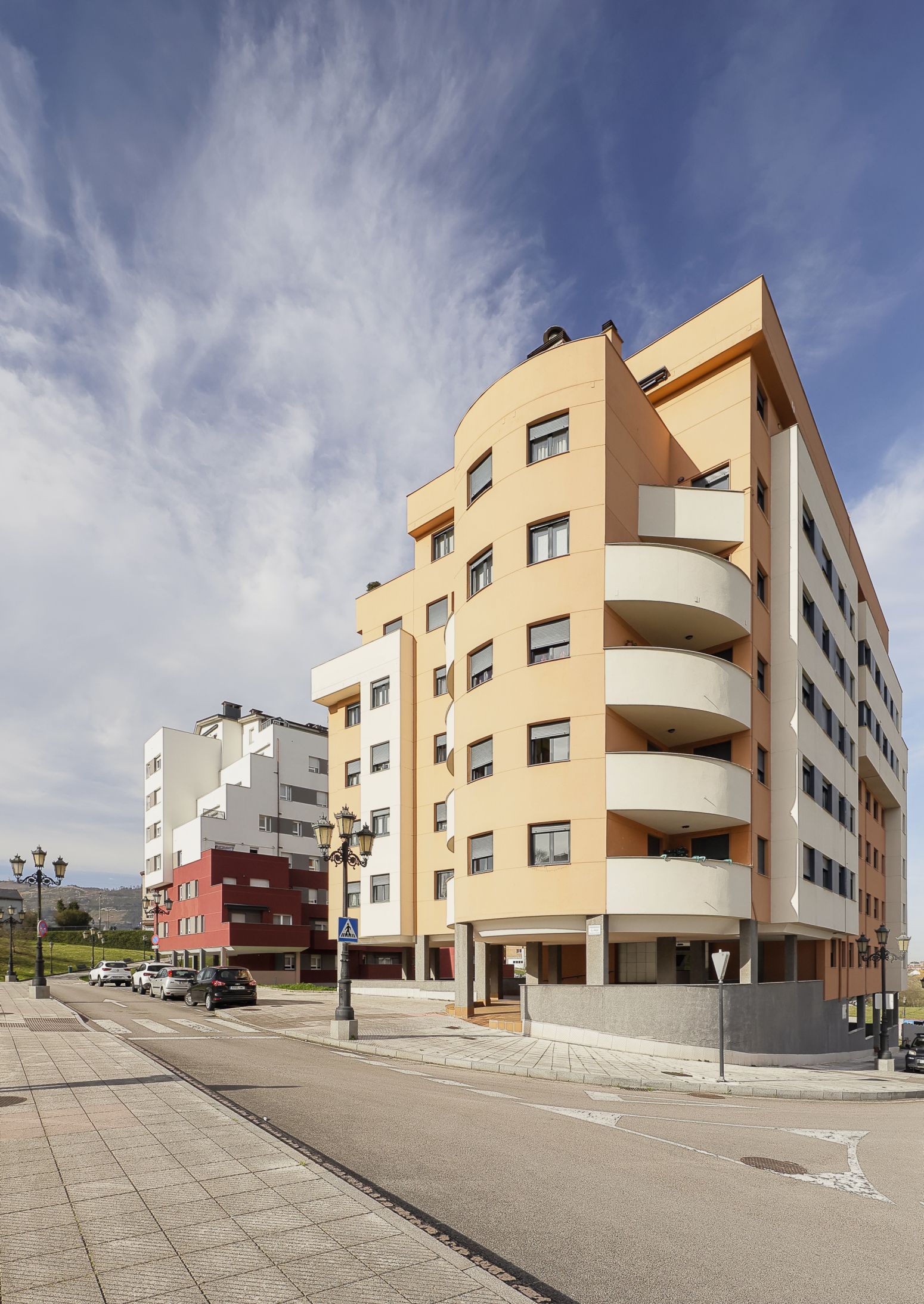 Exterior view of Flat for sale in Oviedo   with Heating, Parquet flooring and Terrace