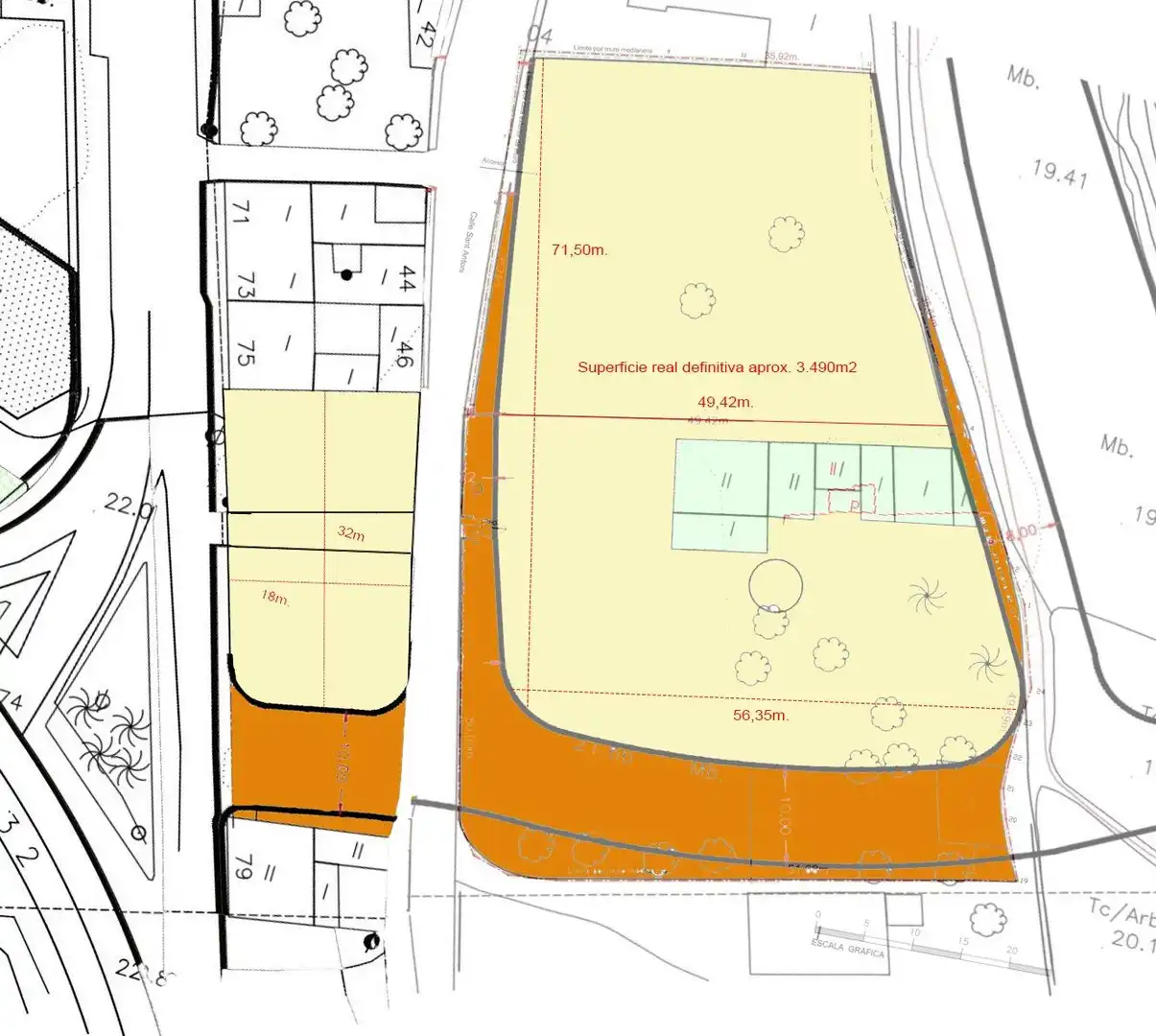 Residential land for sale in Carrer Sant Antoni 45, imagen 72