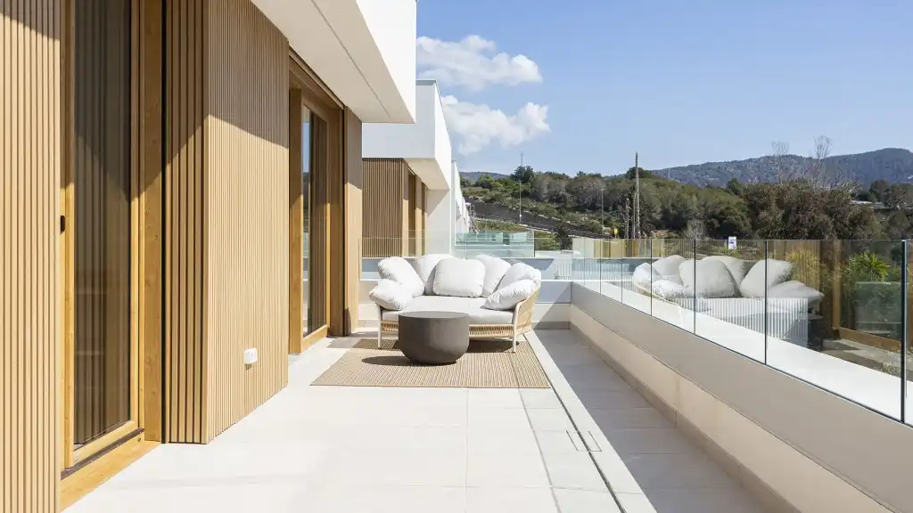 Terrassa de Casa o xalet en venda en Sitges amb Aire condicionat, Calefacció i Jardí privat