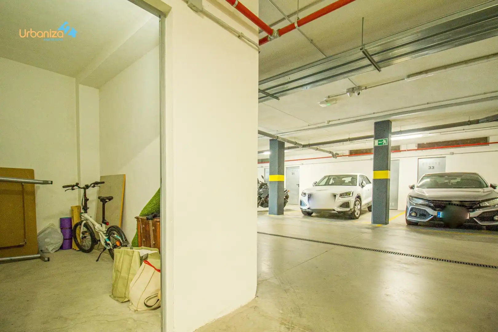 Parkplatz von Wohnung zum Verkauf in Badajoz mit Klimaanlage, Heizung und Privatgarten