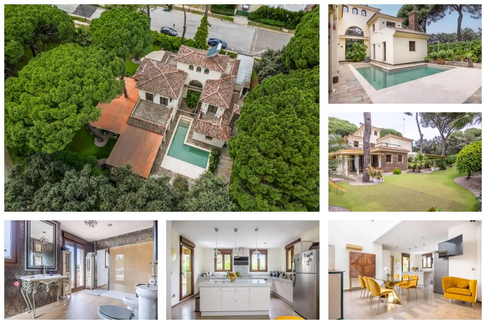 Chalet con piscina en venta en Bollullos de la Mitación