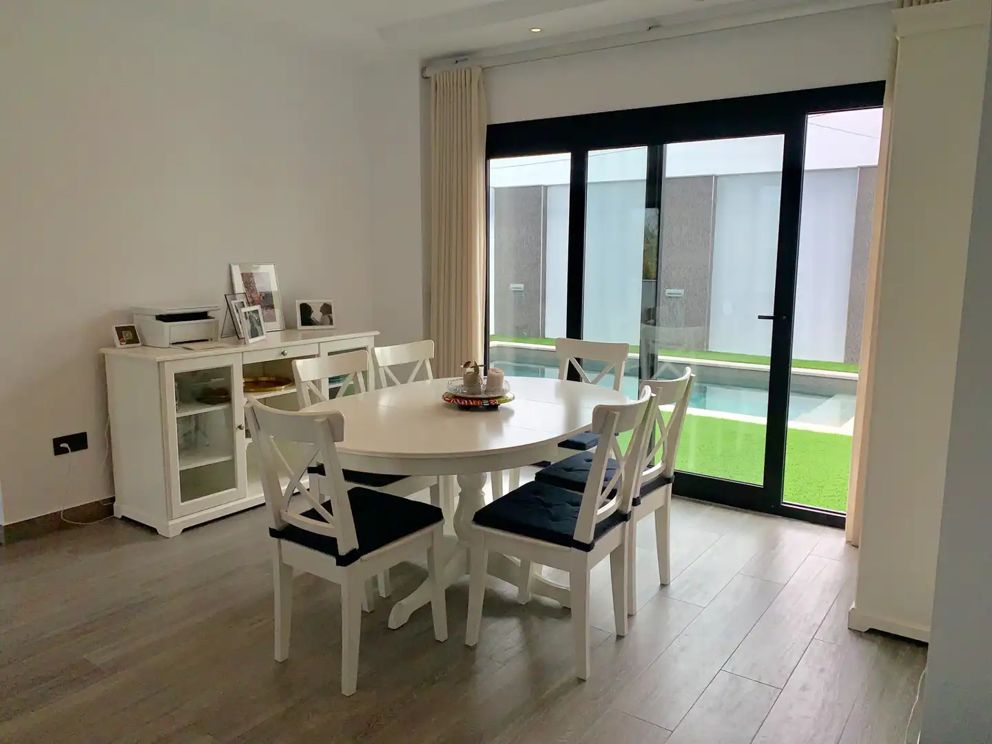Dining room of Houses for rent in Nerja  with Air Conditioner, Private garden and Terrace