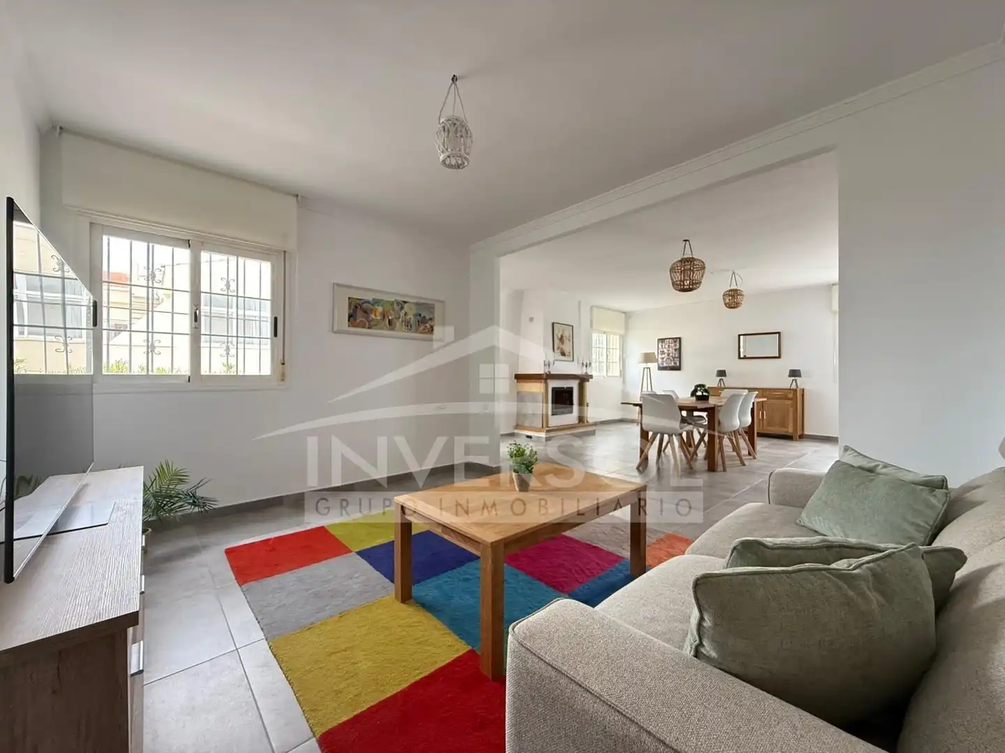 Sala de estar de Casa o chalet en venta en El Ejido con Jardín privado, Terraza y Trastero