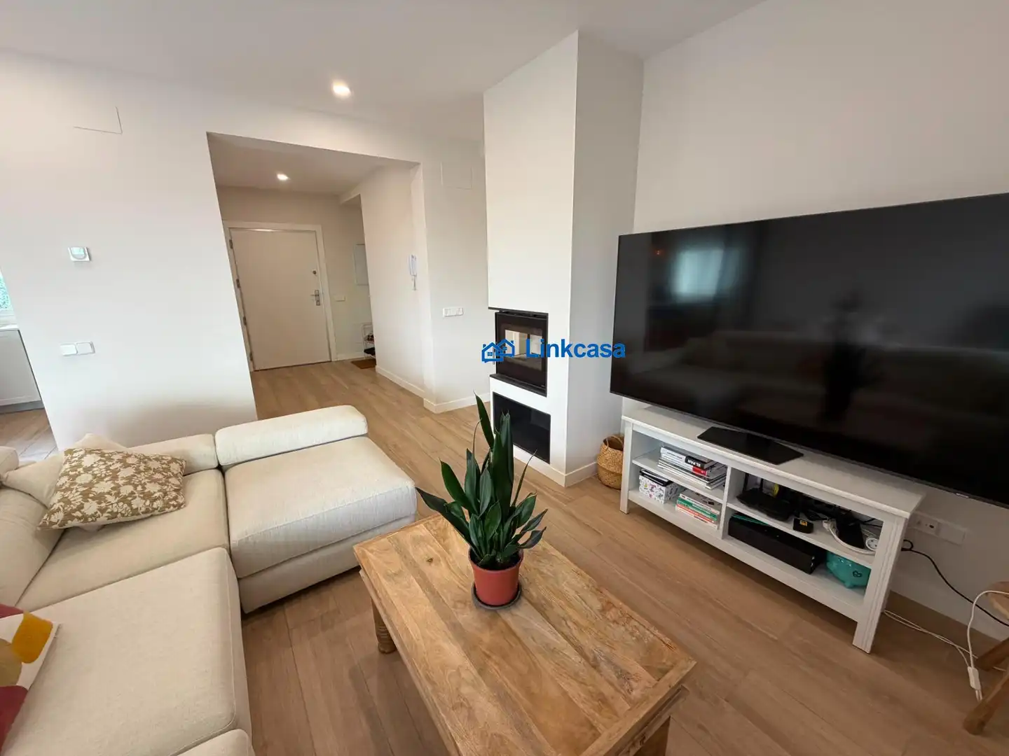 Sala de estar de Casa o chalet en venta en Navas del Rey con Calefacción, Jardín privado y Terraza