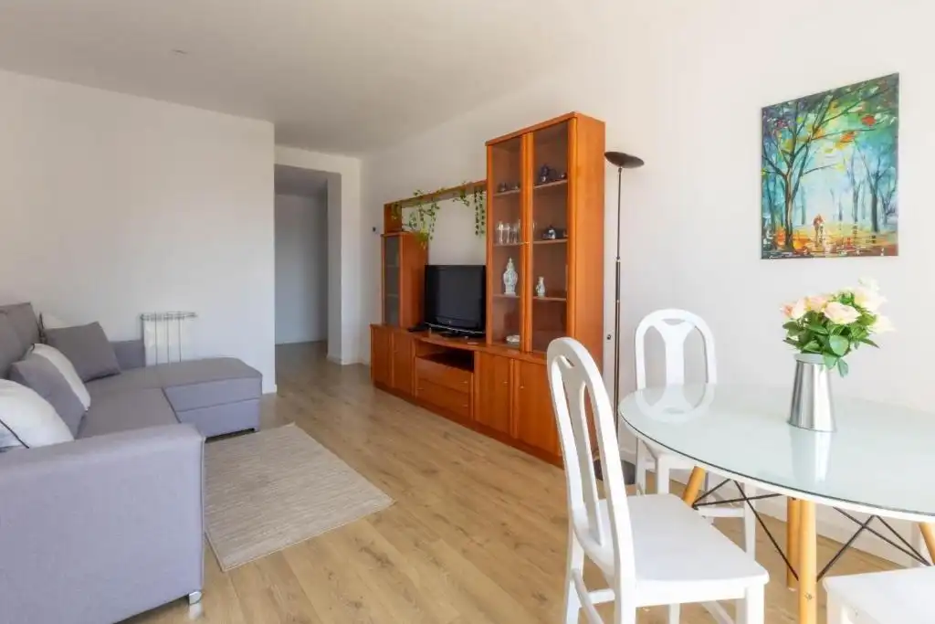 Sala de estar de Piso de alquiler en Santa Cruz de Bezana con Calefacción, Amueblado y Balcón