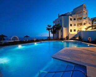 Swimming pool of Apartment for sale in Torrox  with Air Conditioner, Private garden and Terrace