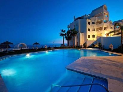 Swimming pool of Apartment for sale in Torrox  with Air Conditioner, Private garden and Terrace
