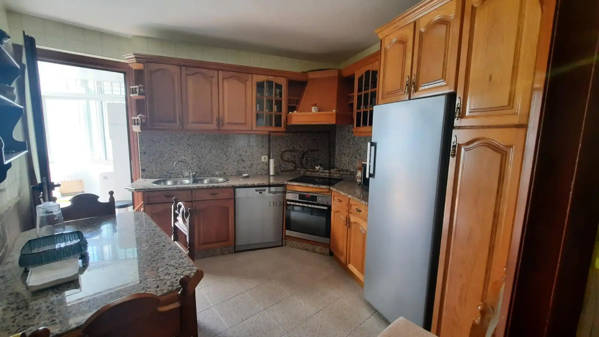Küche von Wohnung zur Miete in Ferrol mit Heizung, Terrasse und Möbliert