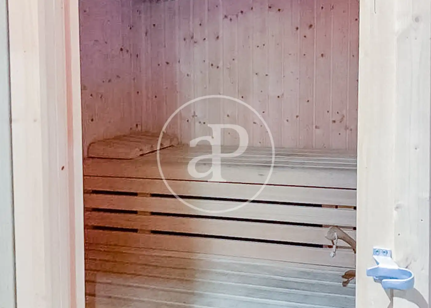 Schlafzimmer von Wohnung zur Miete in Madrid mit Klimaanlage, Heizung und Privatgarten
