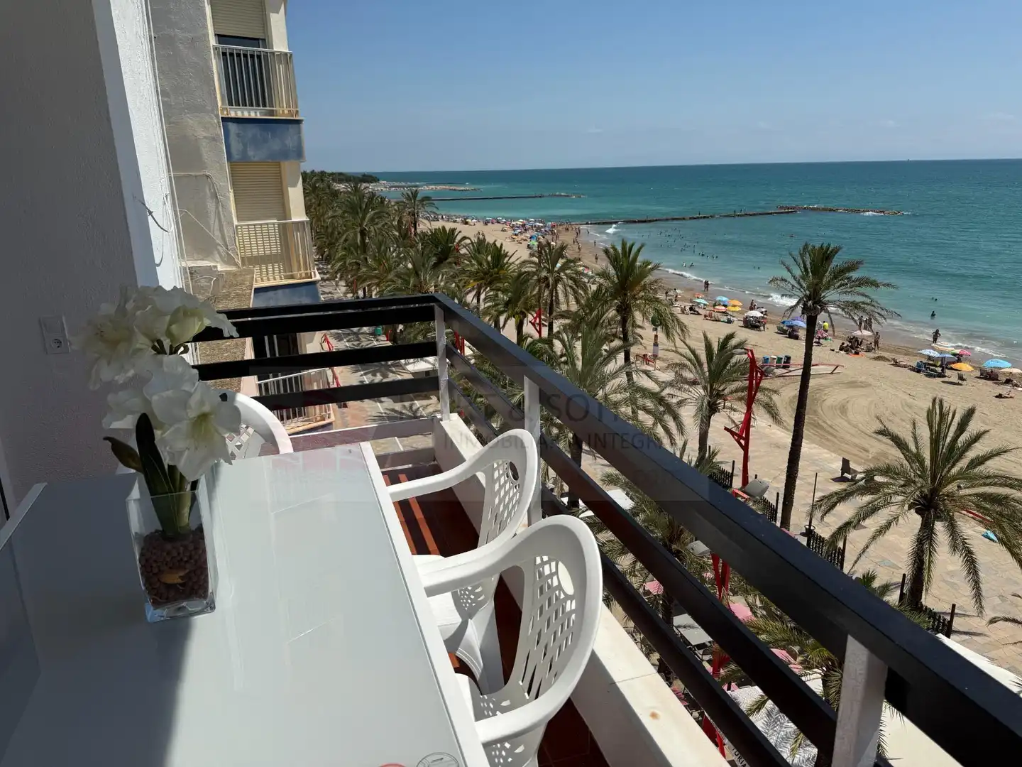 Balcony of Flat for rent in Vinaròs  with Heating, Terrace and Furnished