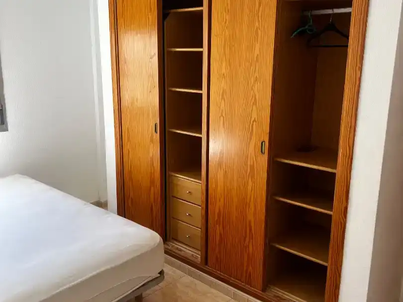 Bedroom of Flat for sale in  Palma de Mallorca  with Air Conditioner, Private garden and Storage room