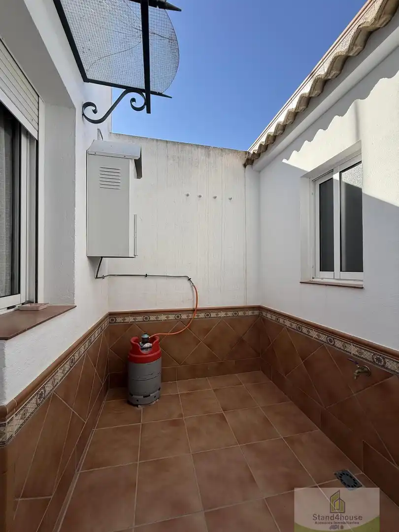 Balcony of Flat for sale in Bollullos Par del Condado  with Air Conditioner, Heating and Storage room